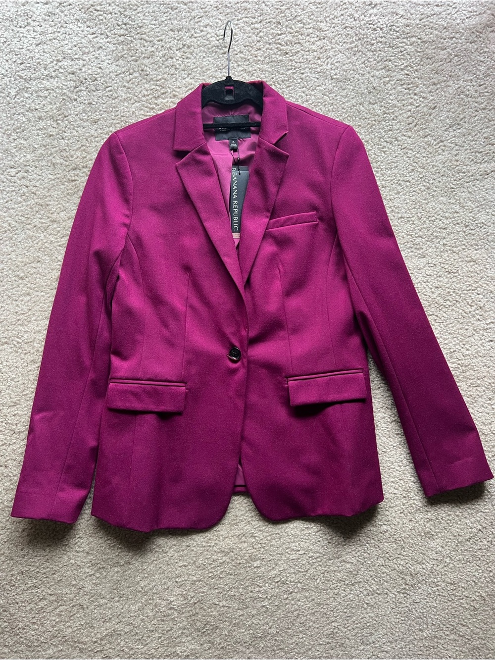 Banana Republic Berry Blazer - Size 6 - New With Tags